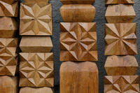 Kopjafa mintázatok szembõl